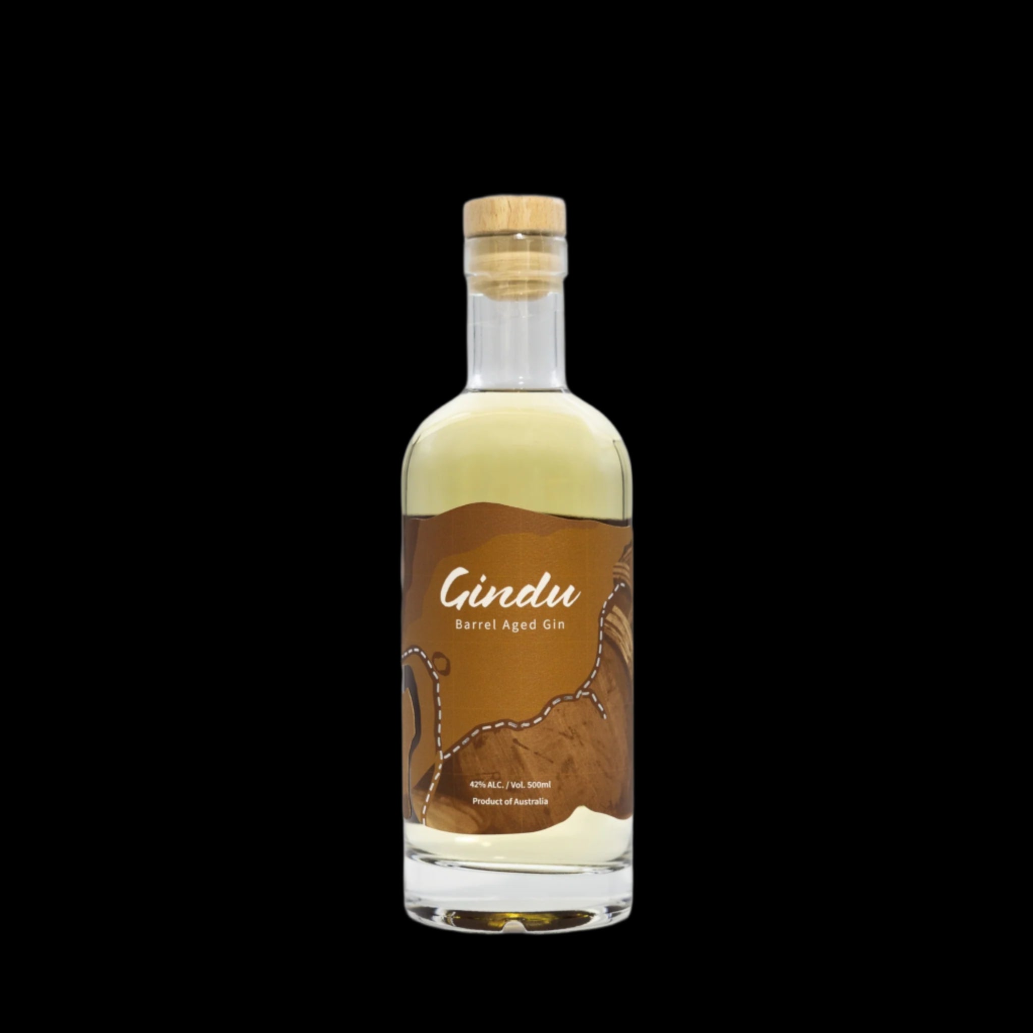 Gindu Barrel Aged Gin 500mL
